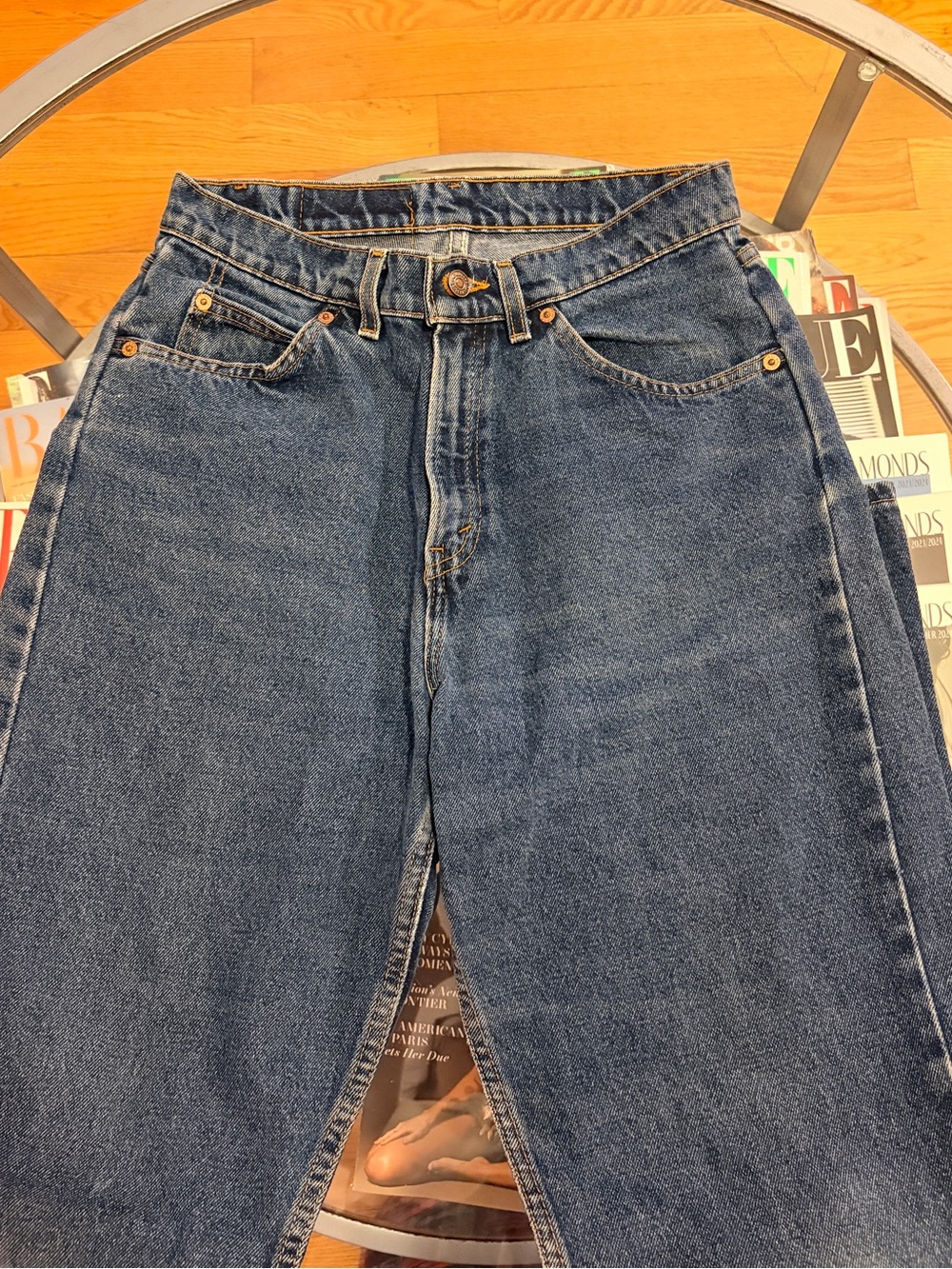 Vintage Levi's 15961 Orange Tab Loose Fit Straight Leg Jeans - Picture 4 of 7